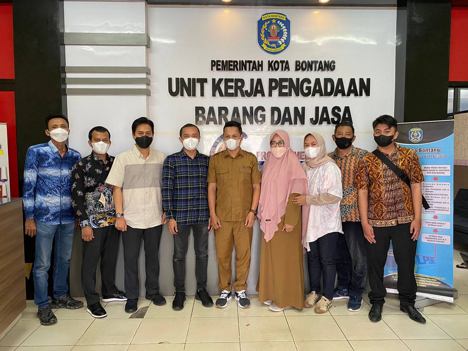 Monitoring Kelembagaan/Pelaksanaan Tender dan Non Tender pada Unit Kerja Pengadaan Barang/Jasa (UKPBJ) di Pemerintah Kabupaten/Kota Provinsi Kalimantan Timur di Pemerintah Kota Bontang.