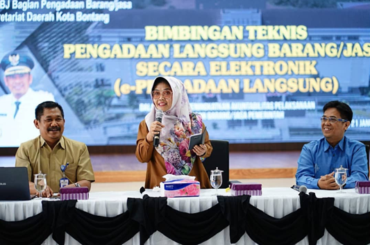 Bimtek Pengadaan Langsung secara Elektronik (e-Pengadaan Langsung) untuk Perangkat Daerah dilingkung